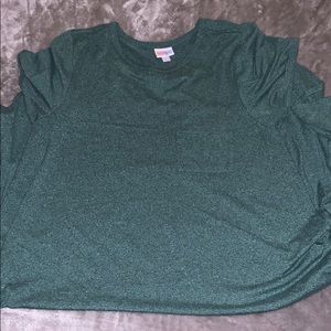 FINAL PRICE LuLaRoe hi low green dress
